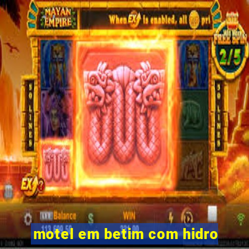 motel em betim com hidro